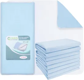 12 Pack Waterproof Underpads Washable Reusable Pet Dog Pee Pad Soft Incontinence Adult Senior, 34" x 36"