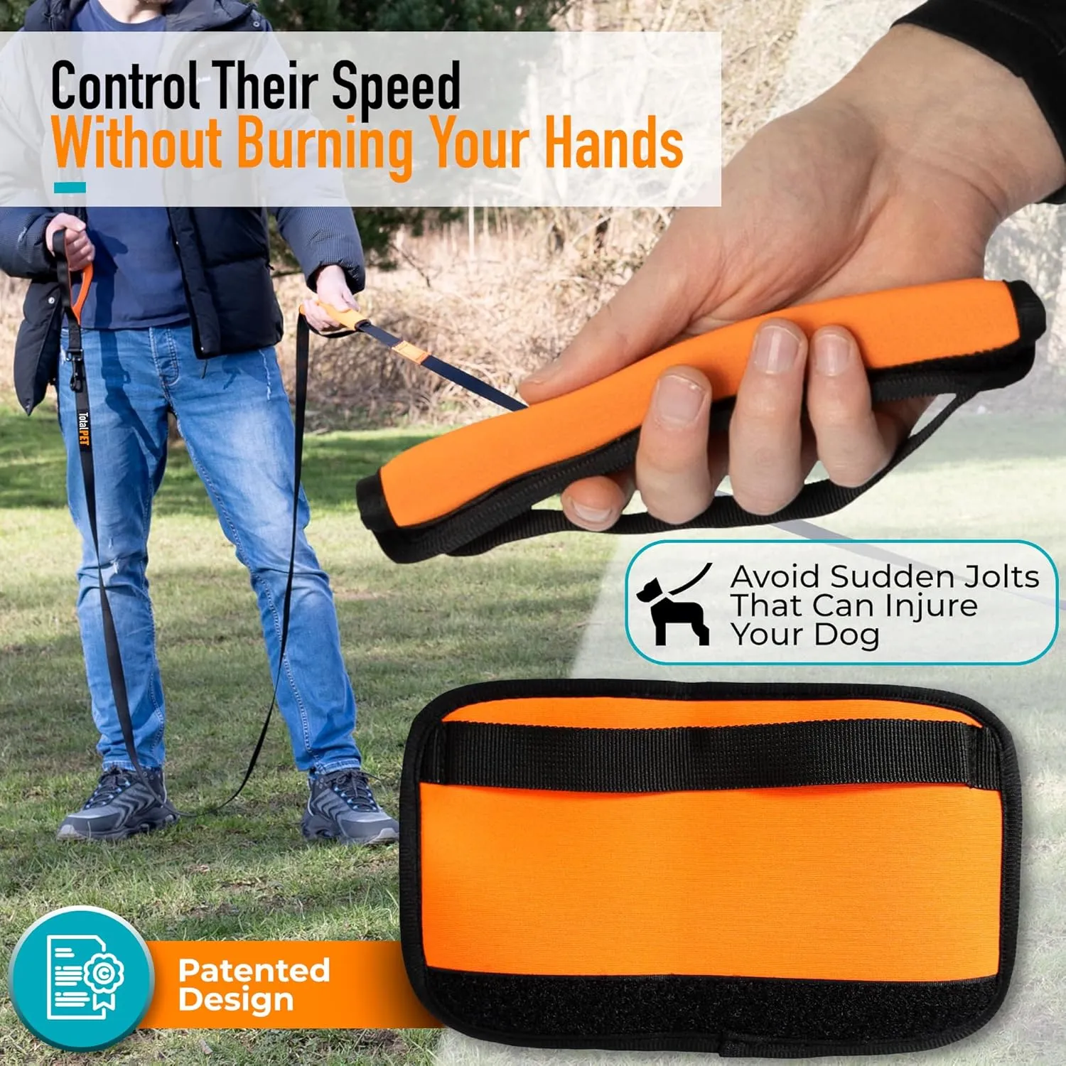 15ft Long Leash for Dogs - Long Line Dog Leash for Training Recall/Commands at Distance - Nylon, Heavy Duty - Ideal for Large & Small Breeds
