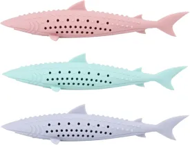 Cat Chew Toy, 3Pcs Fish Shaped Cat Toothbrush Safe Silicone Cat Toys with Catnip Simulation, Cat Catnip Toys Teeth Cleaning Tools for Pet Kitten Kitty, cat chew Toy