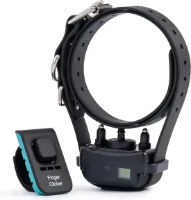 Dog Bark Collar, Educator No Bark Training Collar for Large Medium Small Dogs Rechargeable Adjustable Programmable Anti-Bark Waterproof Odorproof Includes Finger Clicker