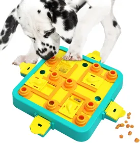 Dog Puzzle Toy, Level 3 in 1 Interactive Dog Toys for Boredom, Funny Cognitive Dog Toy for IQ Training Brain Stimulating Games, Treat Dispensing Toy for Smart Large Medium Smart Dogs