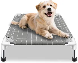 Elevated Pet Bed Dog Cot- Pet Bed for Small Dogs | Raised Dog Bed for Indoor and Outdoor Use for Small Pets