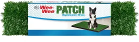 Four Paws Wee-Wee Premium Patch Indoor and Outdoor Pet Potty for Dogs l Dog Potty Training l Artificial Grass l Wee-Wee Patch