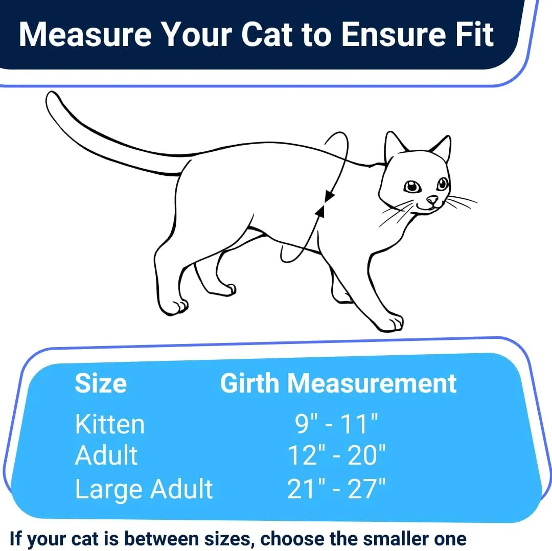 Houdini Escape Proof Cat Harness and Leash Set by OutdoorBengal  Orange, Medium Cat Harness for Walking