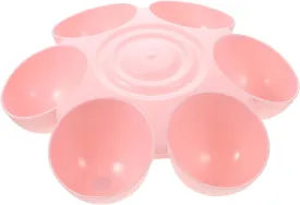 KESYOO Indoor Flower Shaped Pet Feeding Bowl Multi Pet Feeder for Cats and Dogs Easy to Durable Plastic for Home Use for Comfortable Feeding
