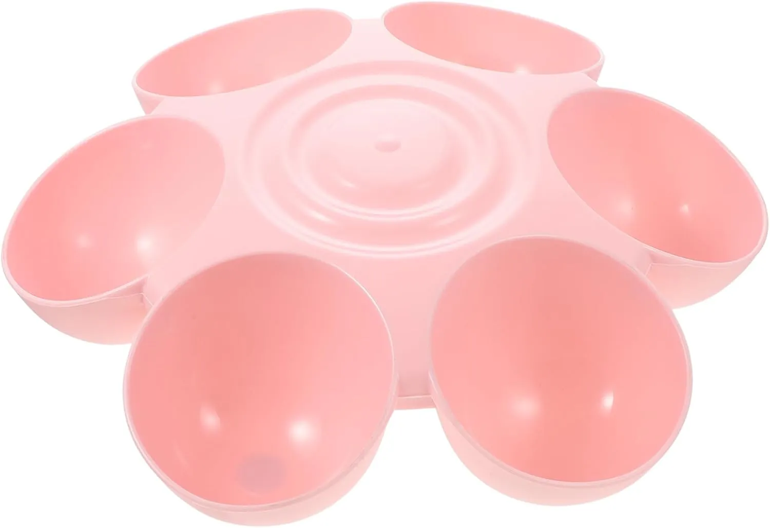 KESYOO Indoor Flower Shaped Pet Feeding Bowl Multi Pet Feeder for Cats and Dogs Easy to Durable Plastic for Home Use for Comfortable Feeding