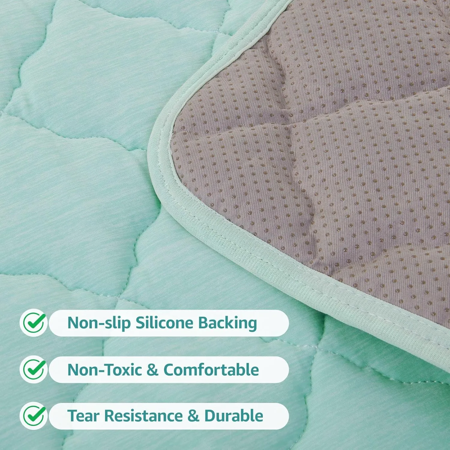 LOOBANI Dog Cooling Mat for Summer - Cooling Mat for Large Dogs with Anti-Slip Bottom, Durable Pet Cool Mat for Dogs, Cats, Indoor & Outdoor Use, Sofas, Bed, Kennels and Floor