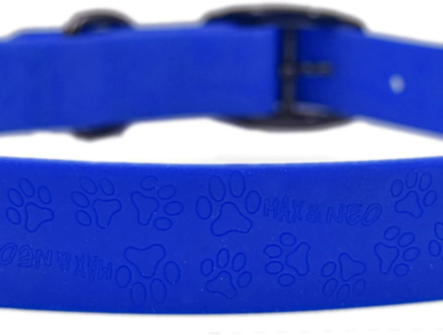 Max and Neo Waterproof Dog Leash - We Donate a Leash to a Dog Rescue for Every Leash Sold (Black) 6 FT X 1" Wide