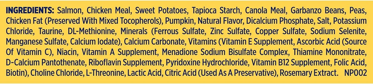 Natures Recipe Grain Free Salmon, Sweet Potato & Pumpkin Recipe Dry Dog Food, 12 lb. Bag