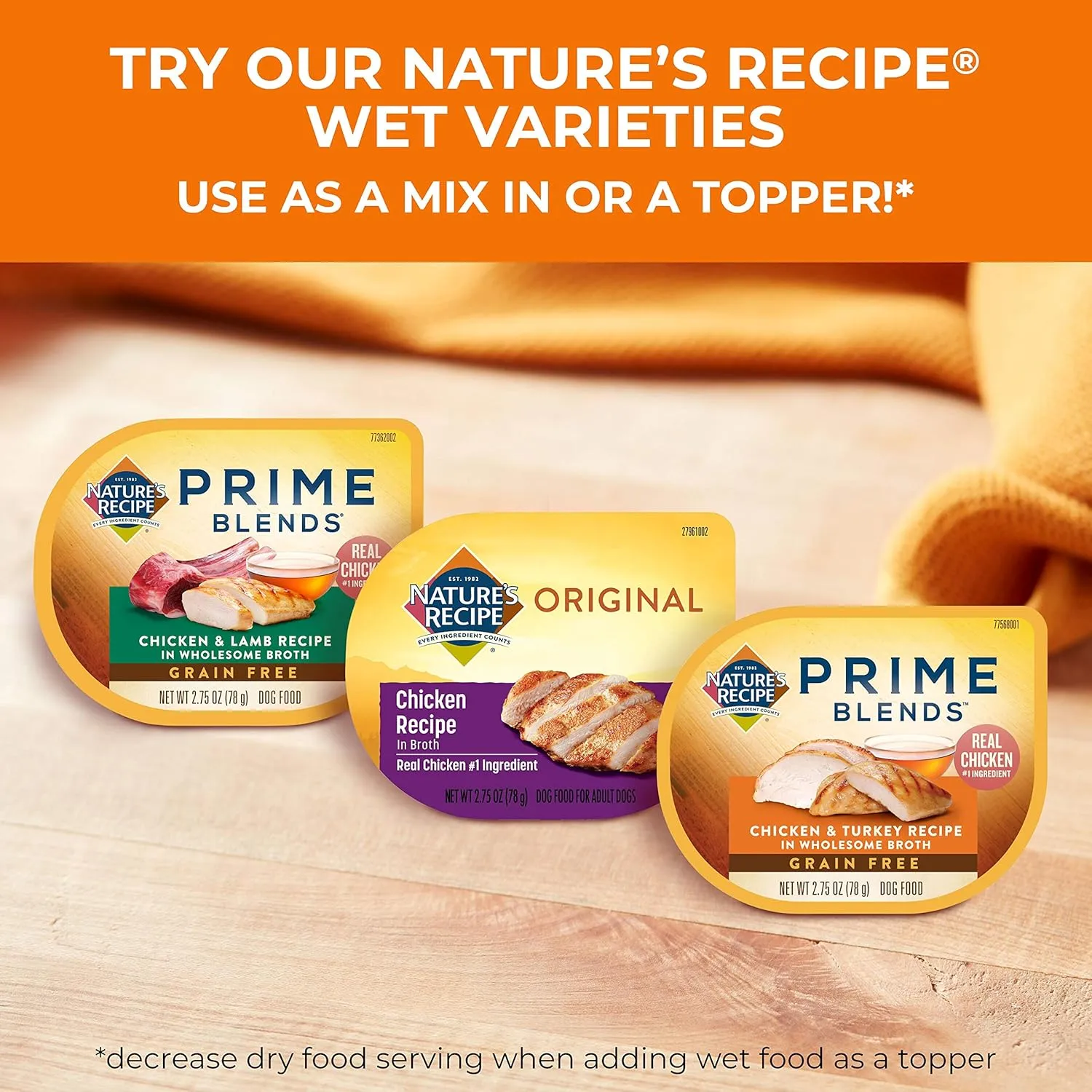 Natures Recipe Grain Free Salmon, Sweet Potato & Pumpkin Recipe Dry Dog Food, 12 lb. Bag