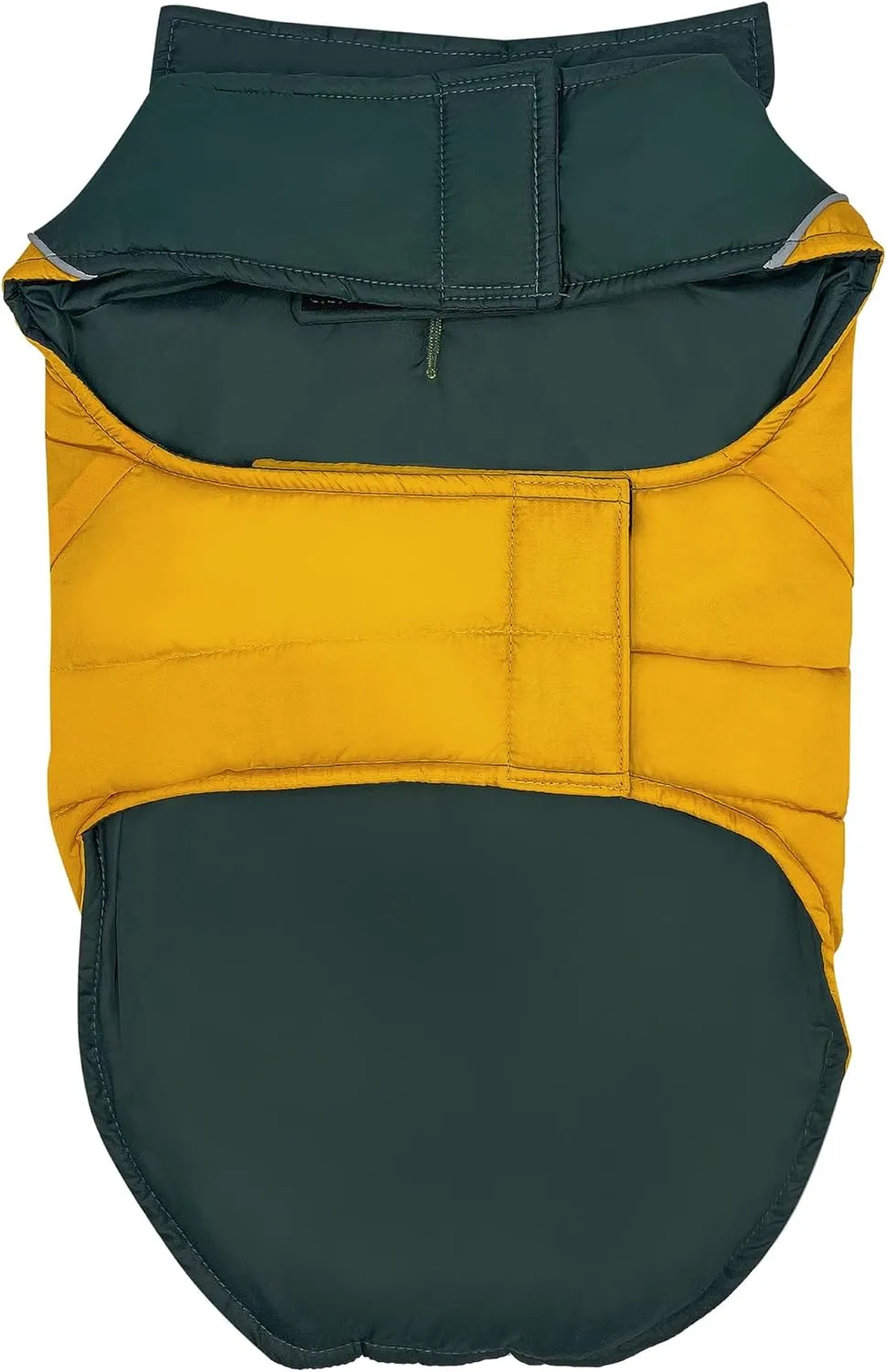 NFL Green Bay Packers Puffer Vest for Dogs & Cats, Size Medium. Warm, Cozy, and Waterproof Dog Coat, for Small and Large Dogs/Cats. Best NFL Licensed PET Warming Sports Jacket