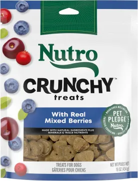 Nutro Crunchy Dog Treats with Real Mixed Berries, 16 oz. Bag