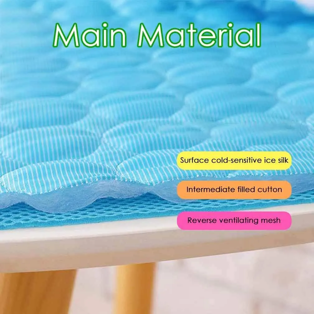 Pet Cooling Mat for Dogs Cats, Summer Dog Cooling Pad for Pet Dog Cooling Blanket for Beds, Sofa, Floors