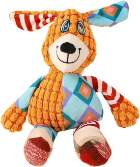 Pet Dogs Chew Toy for Small Dog Plush Toy Animal Cat Soft Teething Toy Aggressive Chewers Biting Toy Puppy
