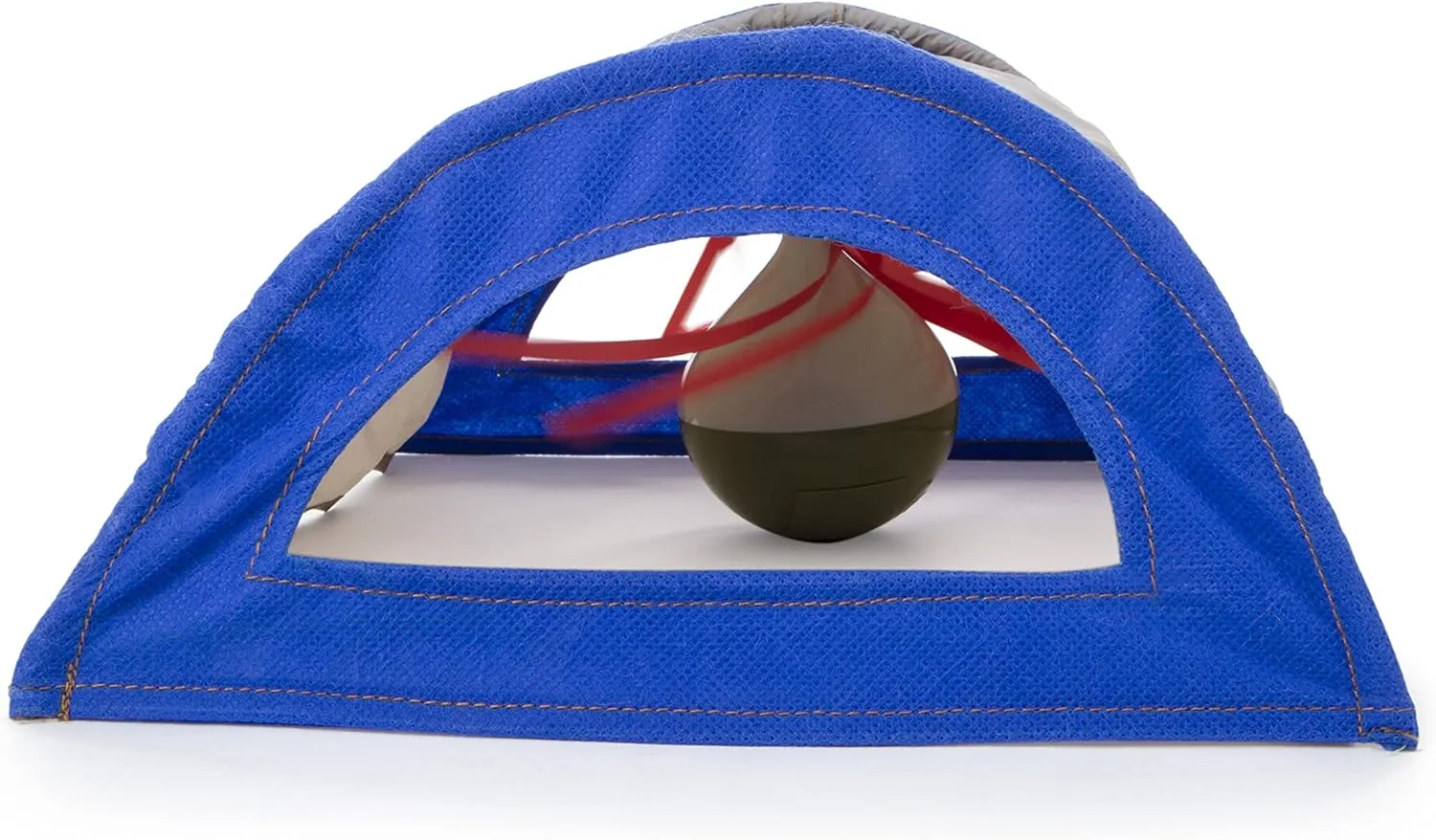 Petlinks Rowdy Rustler Electronic Motion Hide-N-Peek Ball Toy for Cats & Kittens, Spinning, Battery Powered, Fun & Engaging Play, Encourages Exercise - Multi Color, One Size