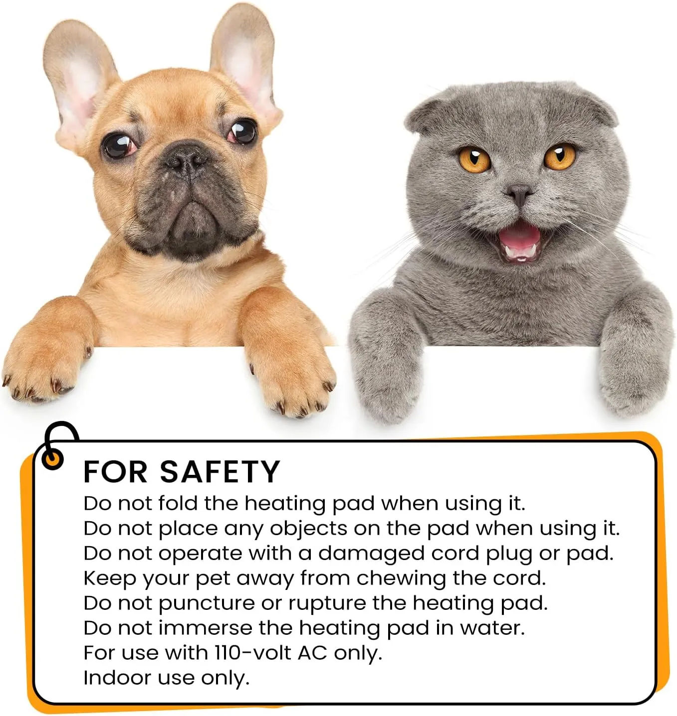 pettycare Pet Heating Pad for Dog Cat, Electric Heating with Steel-Wrapped Cord, 25-Level Timer & 11-Level Temperature Indoor Warming Pads Easy Clean for Puppy Cat Dog S 17.4x14inch