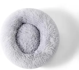 Small Dog Bed Kitten Bed Cat Bed Pet Bed Dog Donut Bed Round Bed Puppy Bed Pet Calming Bed Small Warm Bed Suit for 3Kg Pet
