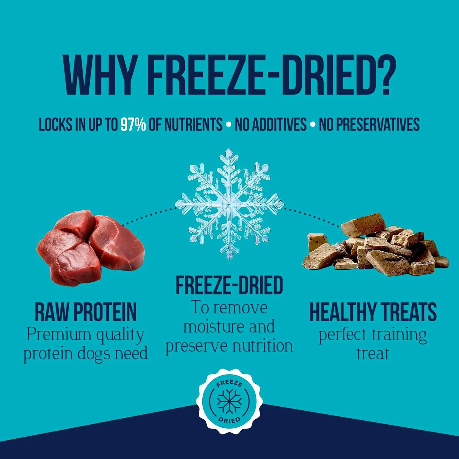 Stewart Single Ingredient Freeze Dried Raw Dog Treats, Beef Liver, 12 Ounce Resealable Tub, Training Treats or Meal Topper for All Size Dogs, High Protein, Grain-Free, Gluten-Free