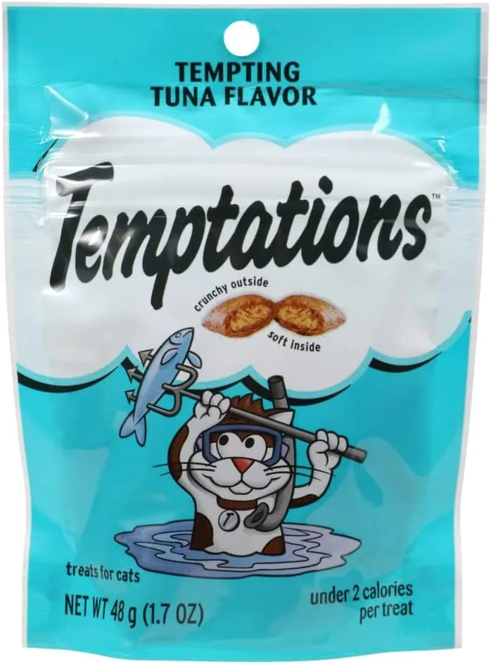 Temptations Tempting Tuna Pet Treat, 1.7-Ounce