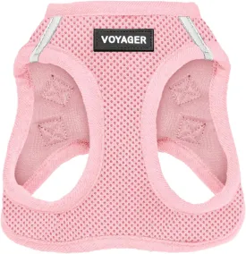 Voyager Step-In Air Dog Harness by Best Pet Supplies - All Weather Mesh Step in Vest Harness for Small and Medium Dogs, Pink, size L - Chest: 18 - 20.5"